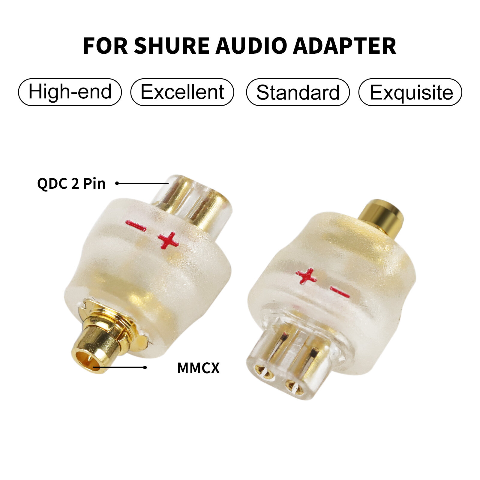 MMCX revolving QDC female adapter - 图片5