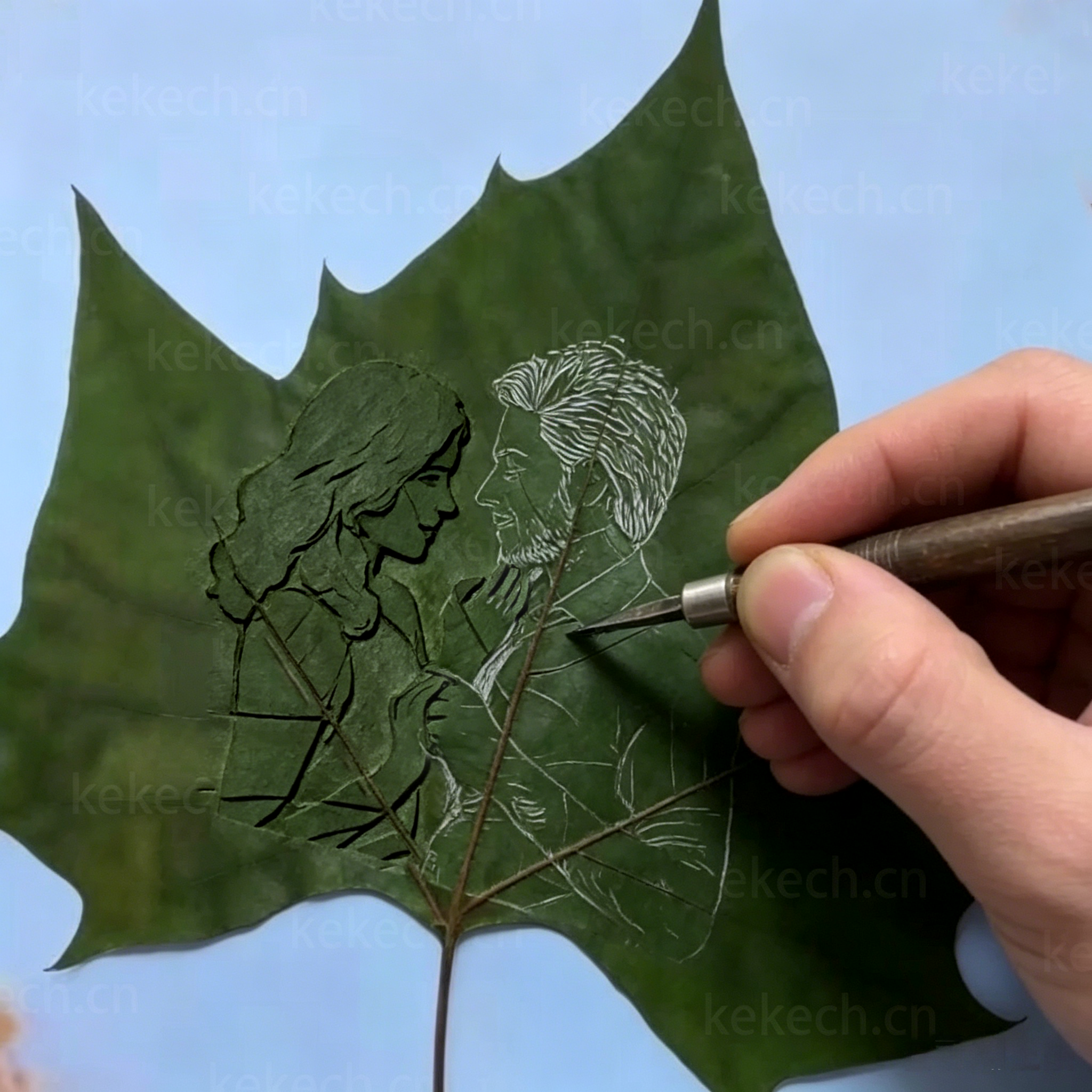 Hand-Carving Process