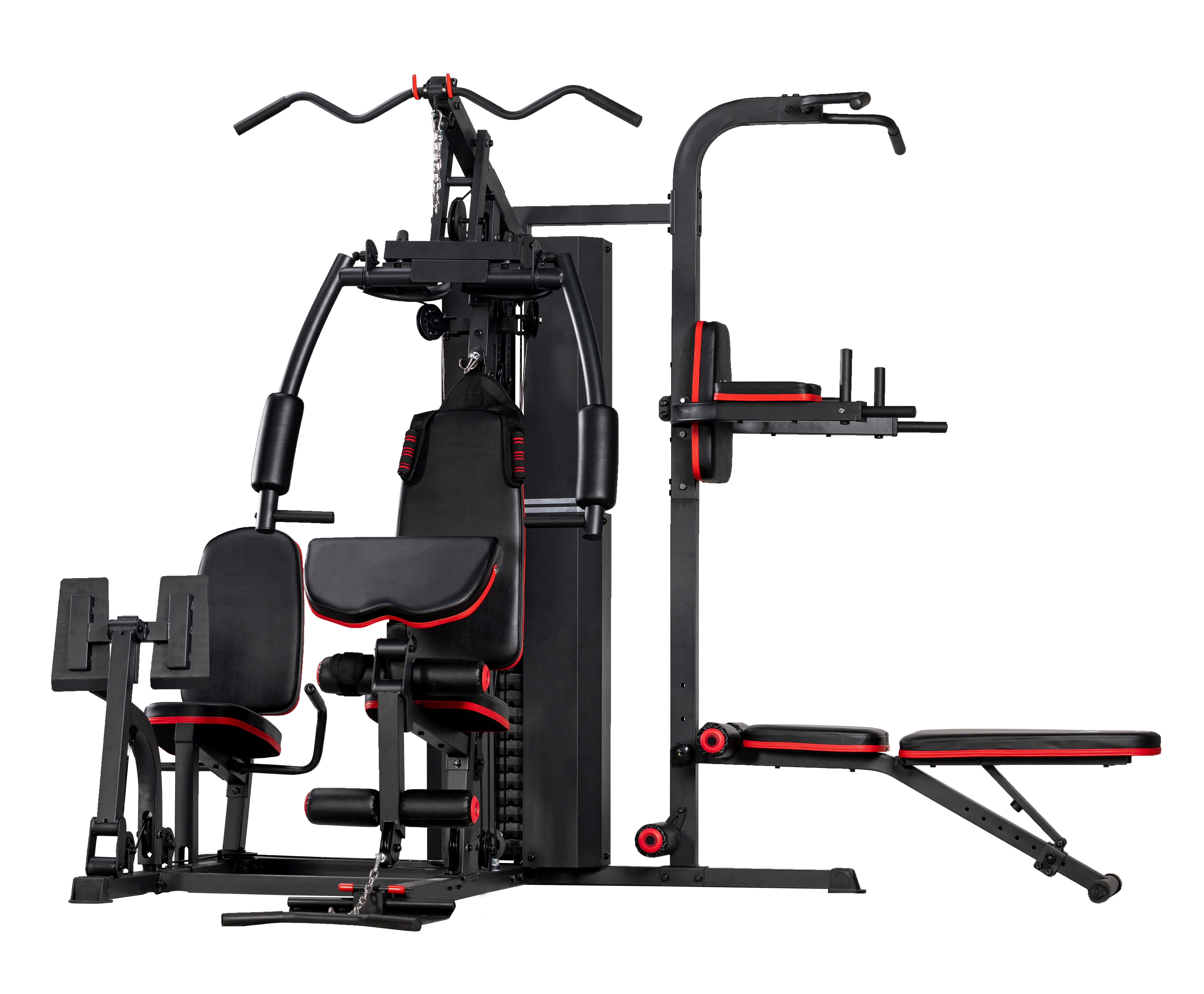 Leg Press & Dip Station (3-Station)