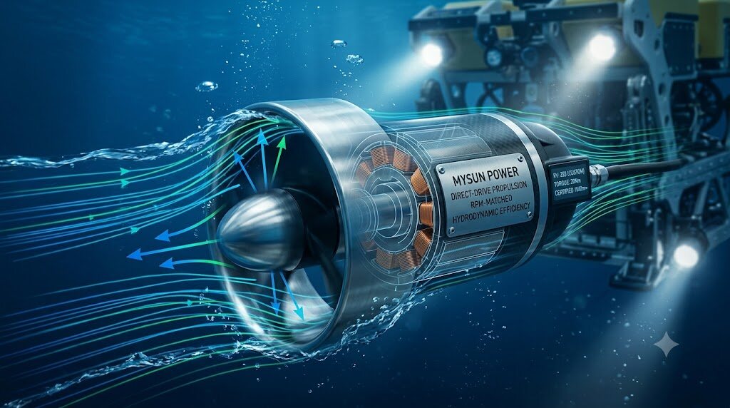 Matching RPM to Hydrodynamics: The Parameter-Driven Approach to Subsea Propulsion