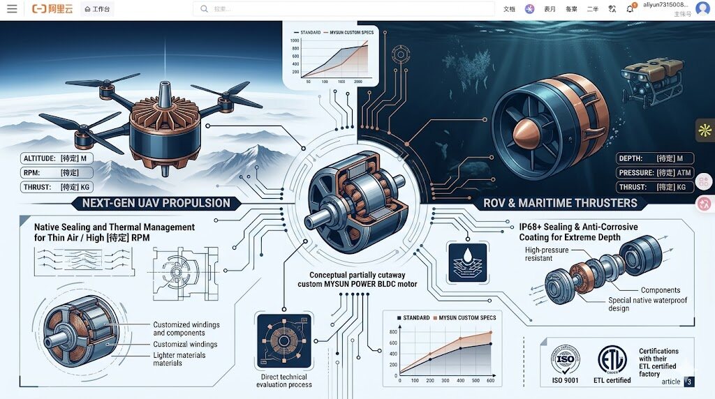 Engineering for Extremes: UAV & Deep-Sea Propulsion Systems