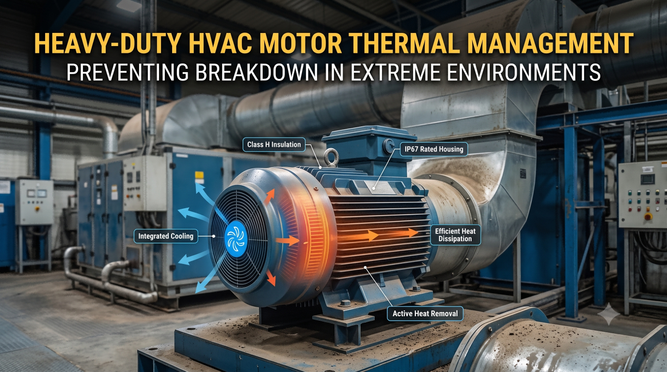 Thermal Management in Heavy-Duty HVAC Motors: Preventing Breakdown in Extreme Environments
