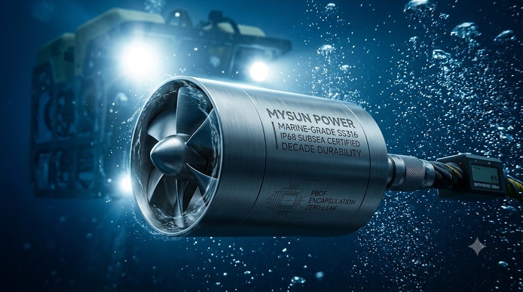 Saltwater Corrosion vs. Thruster Lifespan: Why Marine-Grade SS316 is Non-Negotiable