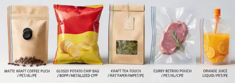 Laminated Plastic Packaging Bags