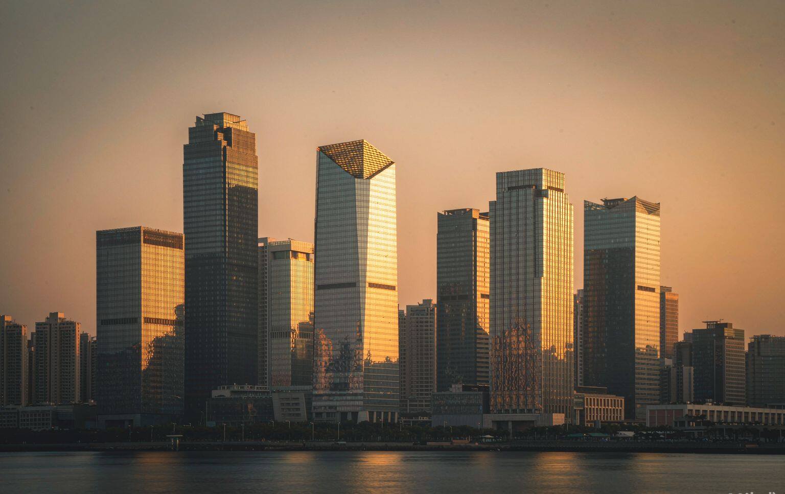 Hong Kong Victoria Harbour Skyline