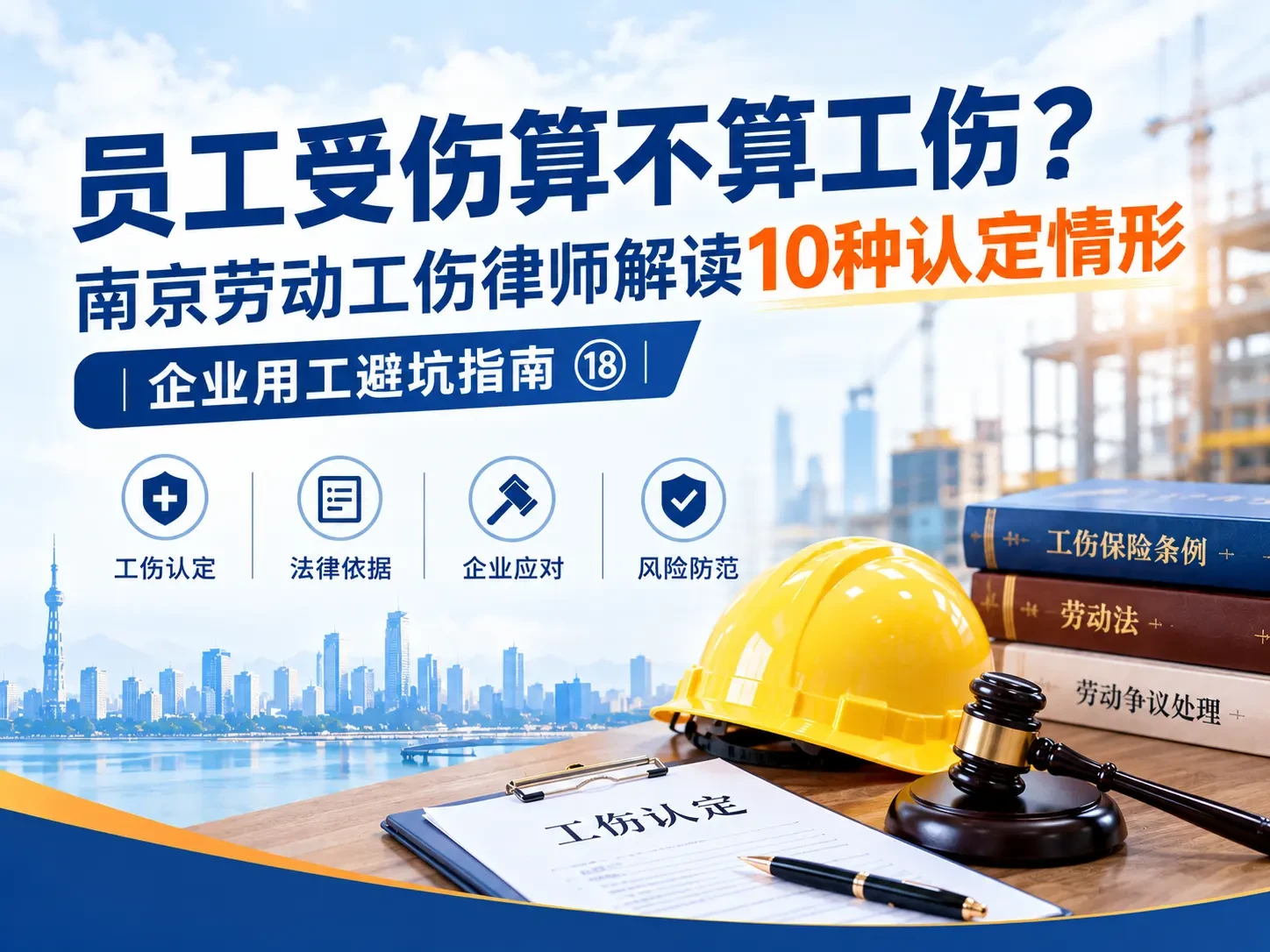 员工受伤算不算工伤？南京劳动工伤律师解读10种认定情形｜企业用工避坑指南⑱