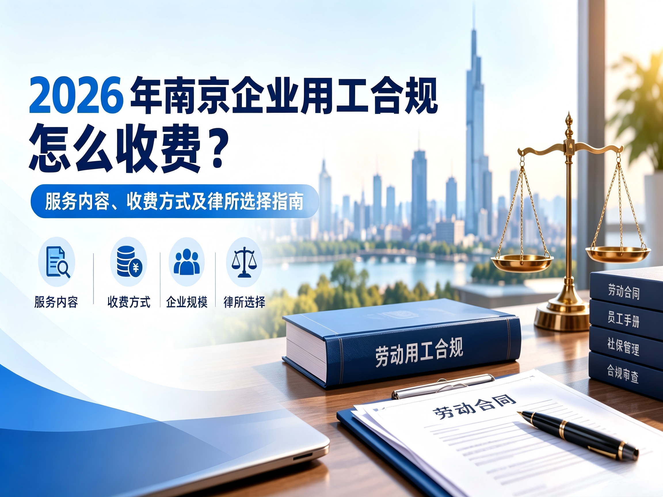 2026年南京企业用工合规怎么收费？服务内容、收费方式及律所选择指南