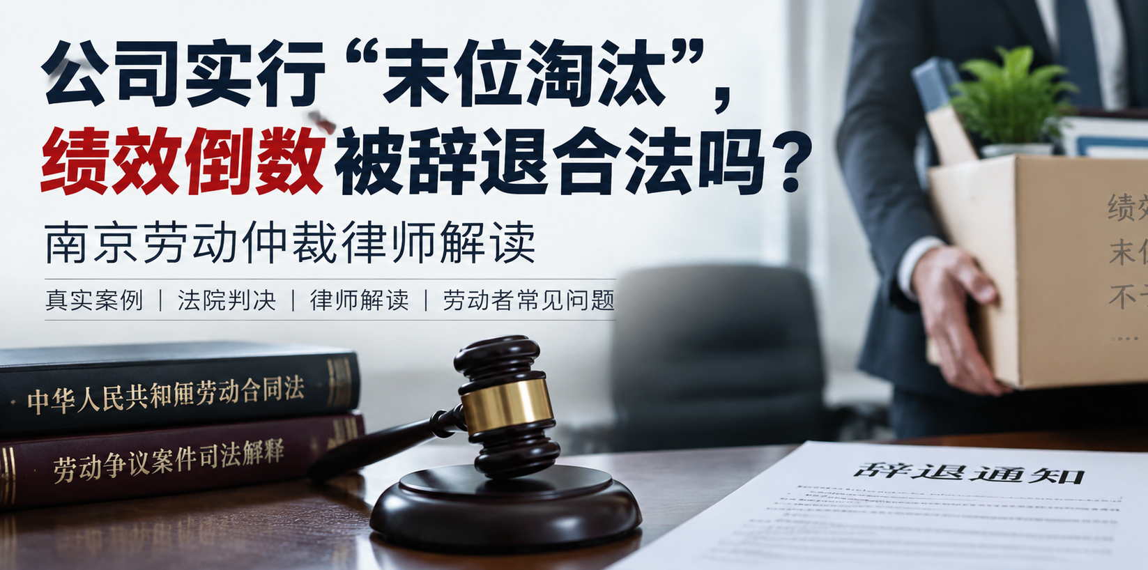 公司实行“末位淘汰”，绩效倒数被辞退合法吗？高瞻个人维权150讲（1）