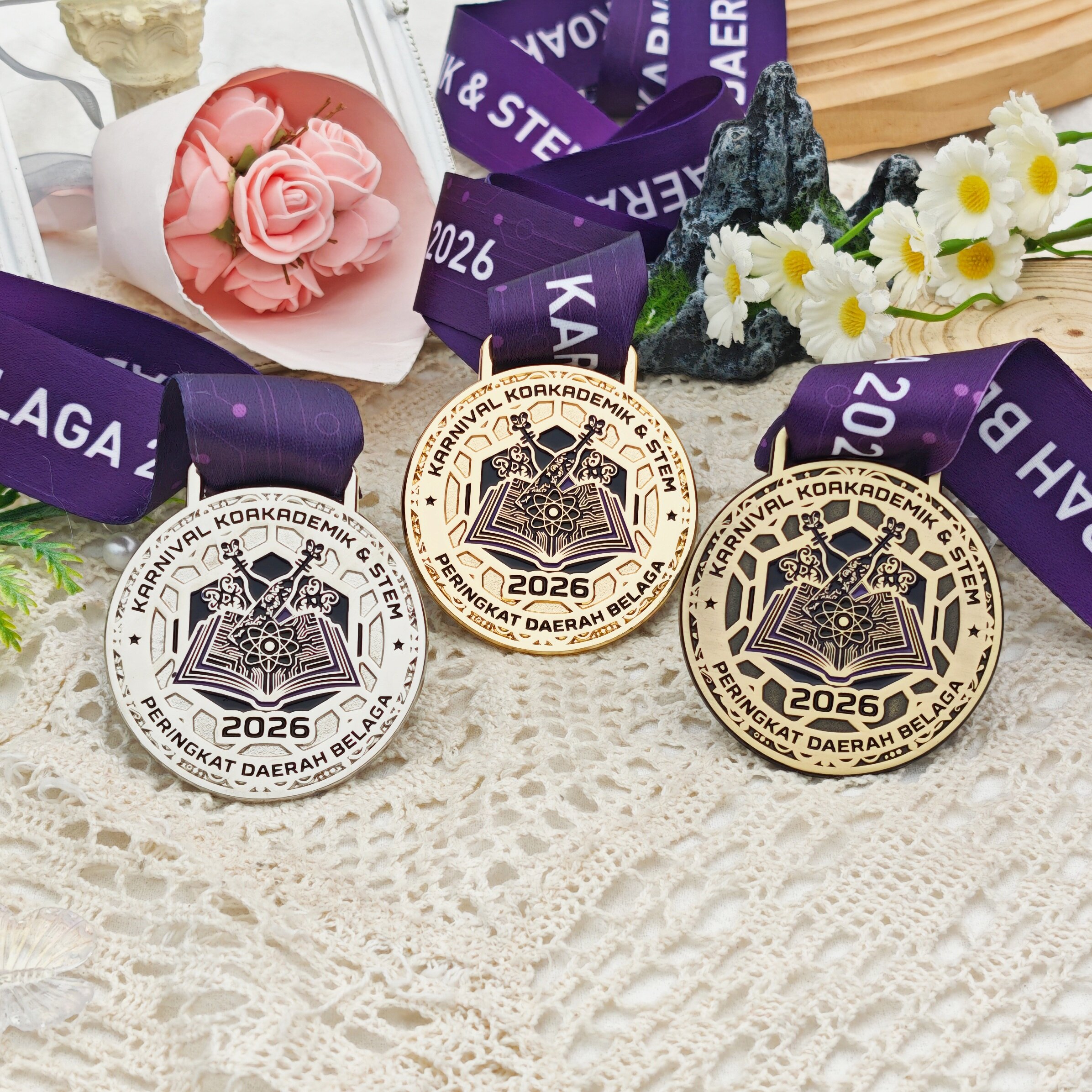 KARNIVAL KOAKADEMIK 2026 Custom Round Medals