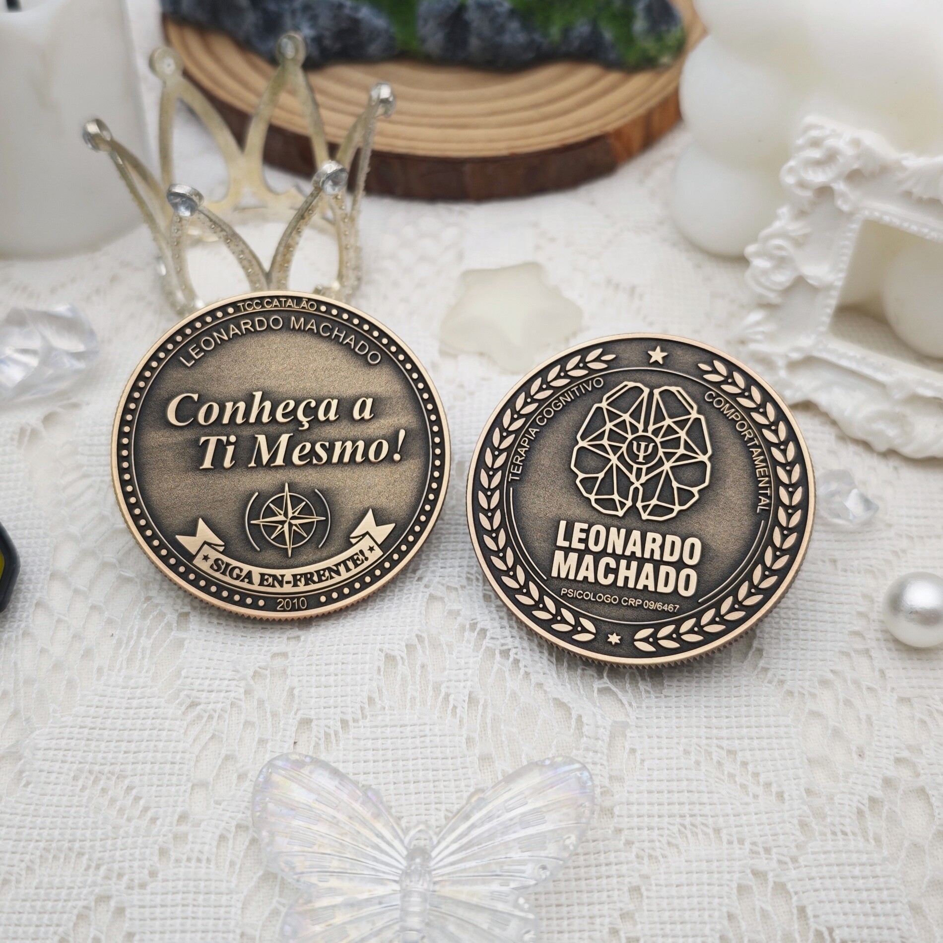 LEONARDO Brain Star Psychology Commemorative Coin