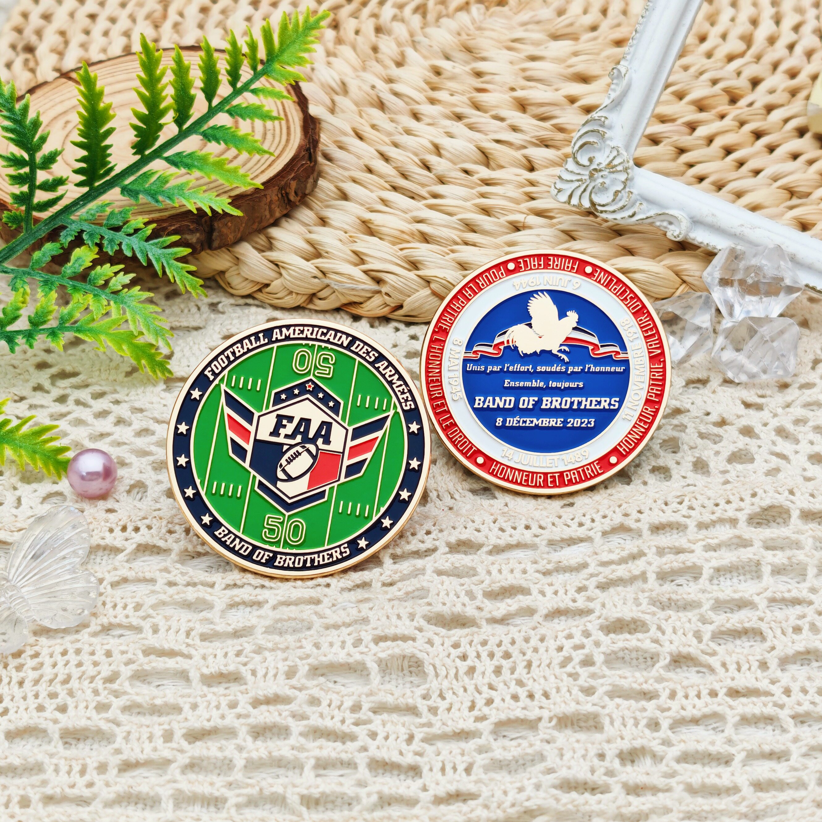 FAA Football Double-Sided Commemorative Coin