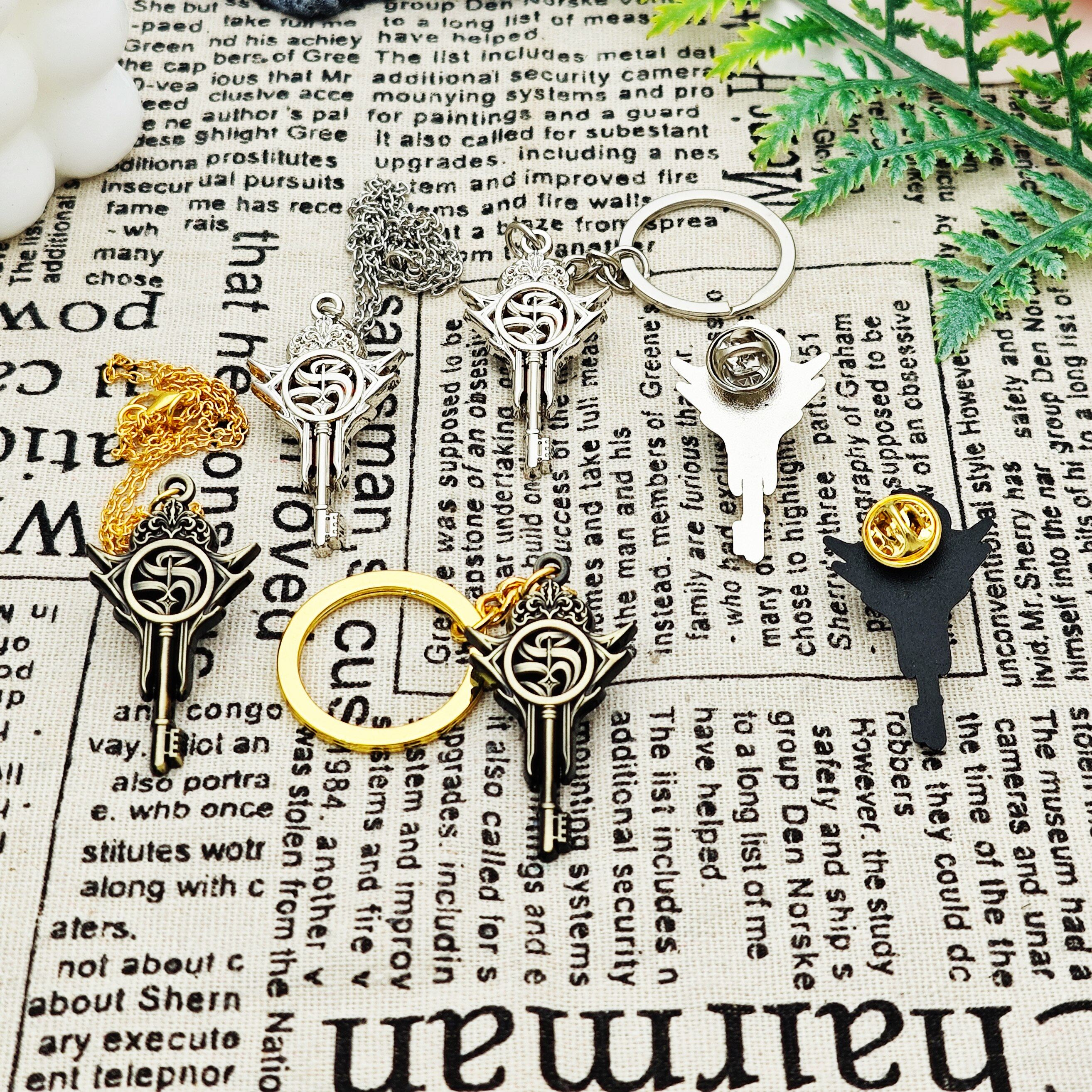 Linear Pattern Gaming Necklace