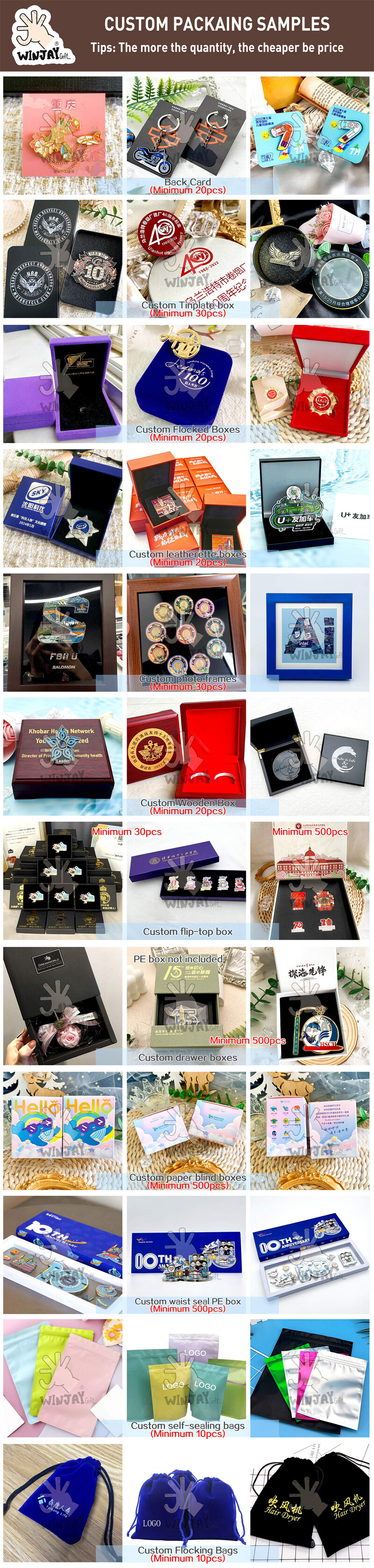 Custom Packaging Samples