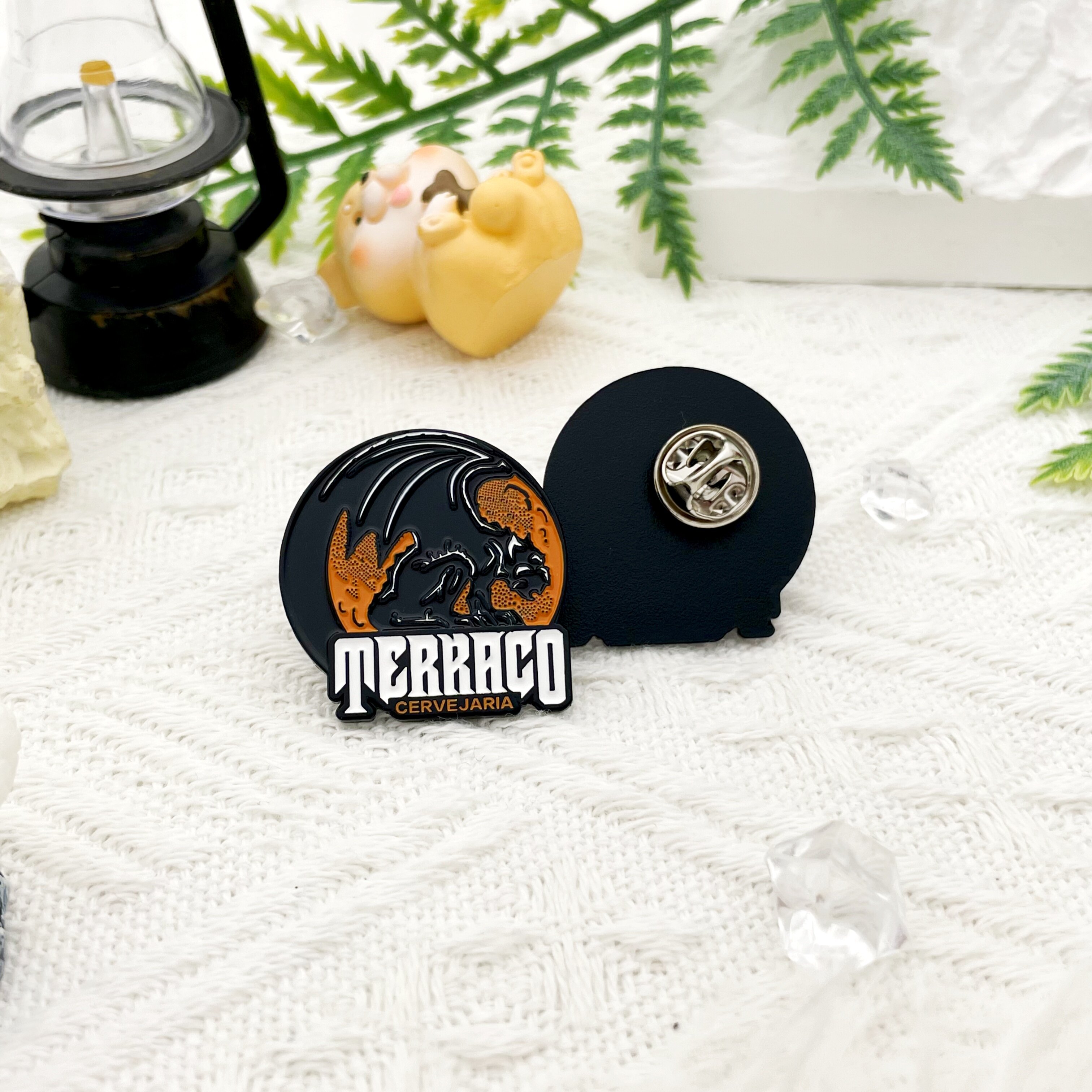 Terra Co Brewery Wings Leopard Brewery Badge