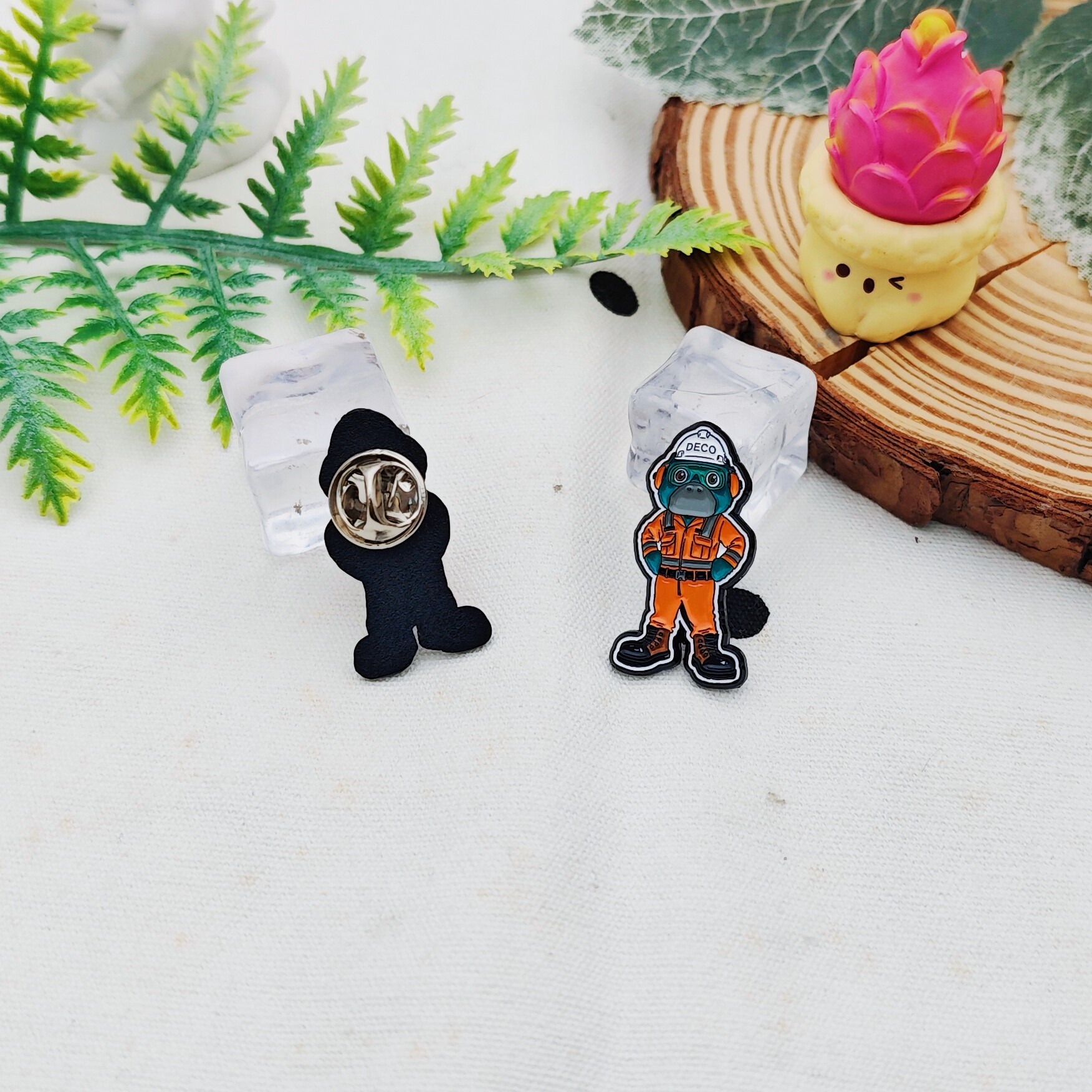 DECO Plated Duckbill Anomaly Lapel Pin
