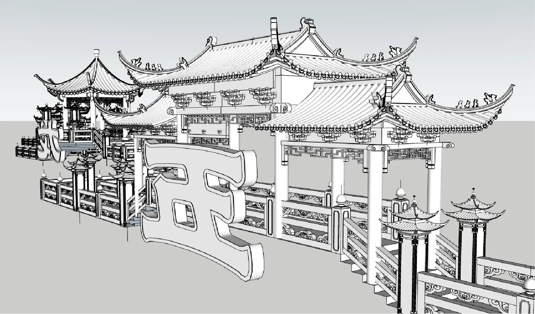 线框模型 Wireframe Model