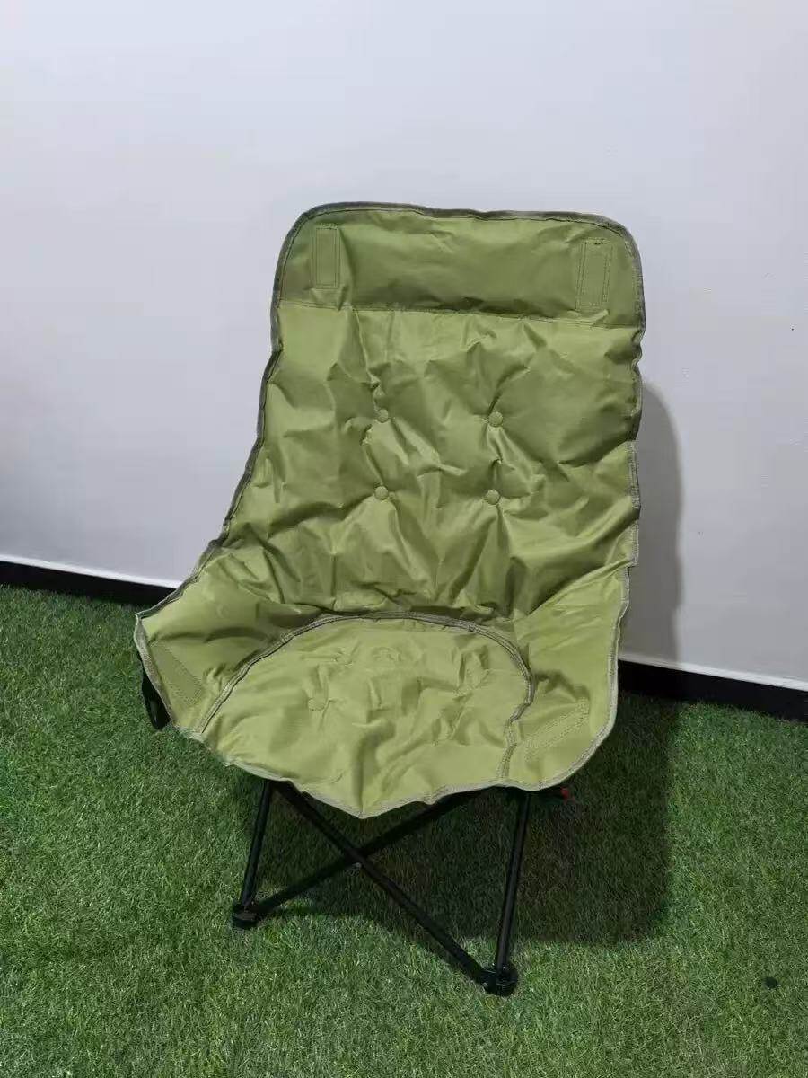 Padded High-Back Moon Chair