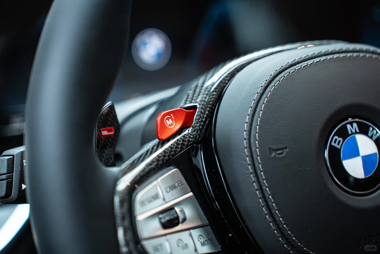 BMW G80 M3 custom carbon fiber steering wheel project by YUNZ AUTO