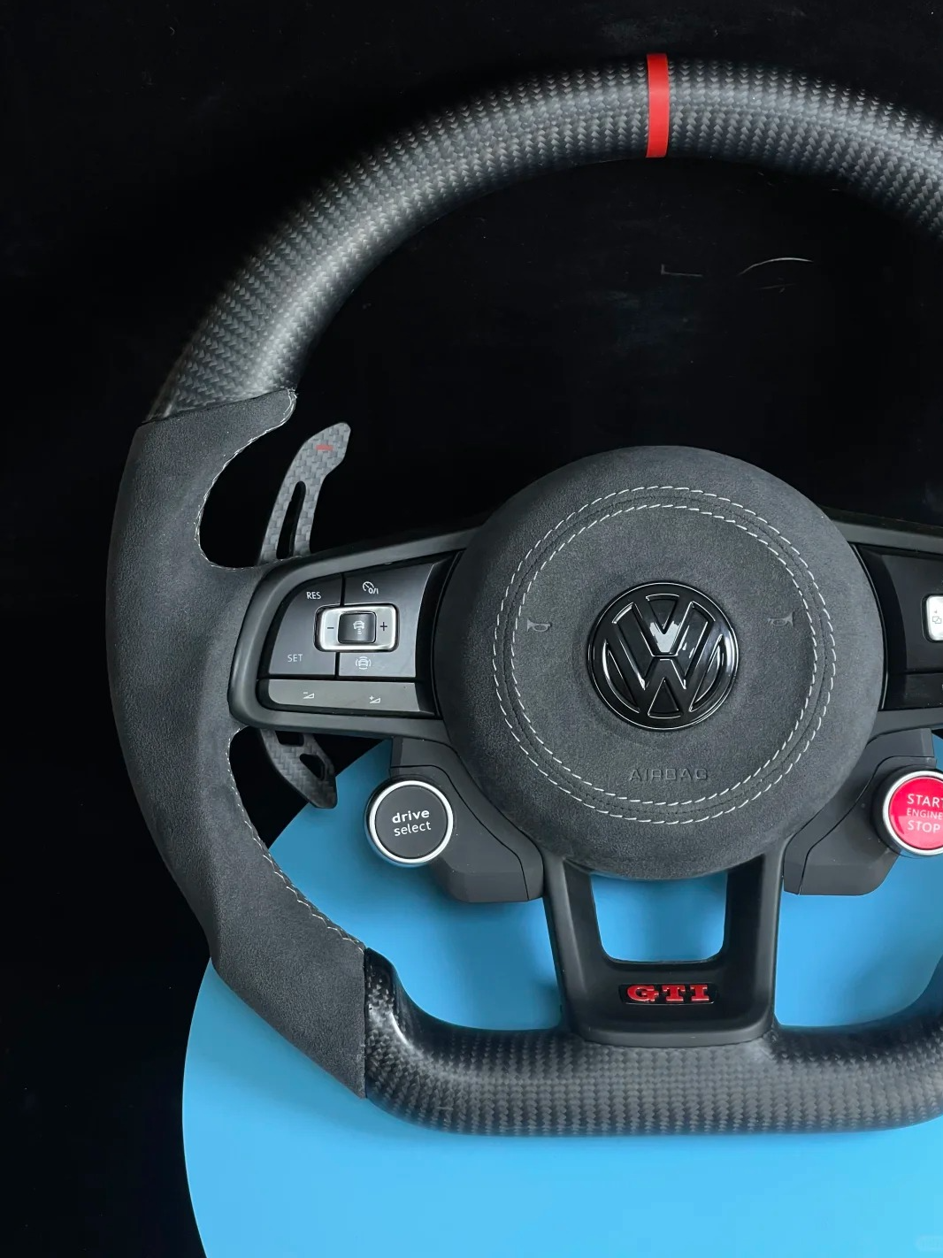 VW Golf R MK8 R Performance Wheel — custom steering wheel project by YUNZ AUTO