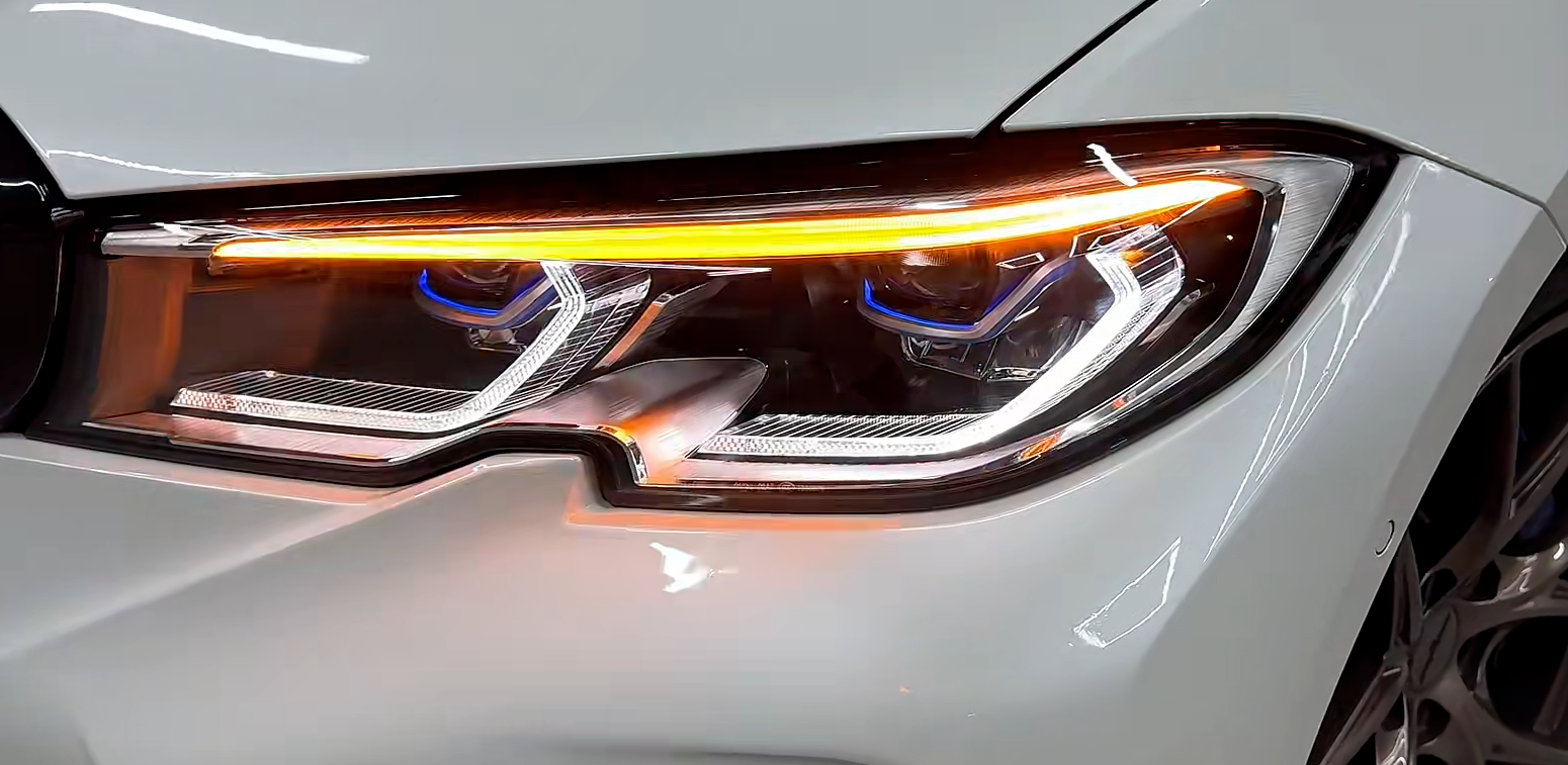 BMW LED Headlights custom LED lighting system by YUNZ AUTO