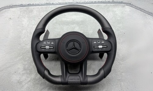 Mercedes-Benz E-Class AMG steering wheel