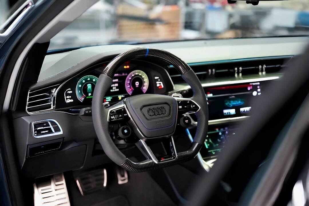 Audi RS6 C8 Carbon Fiber Steering Wheel