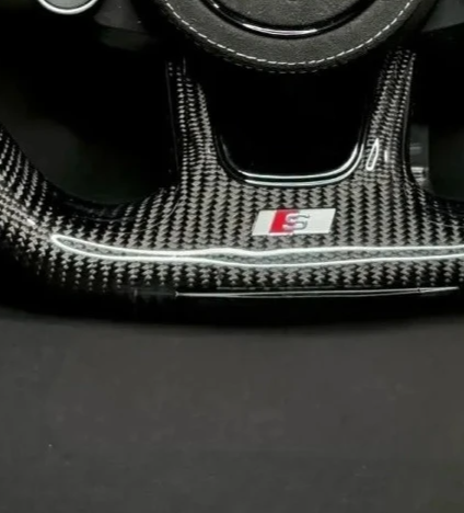 Flat Bottom custom carbon fiber steering wheel style