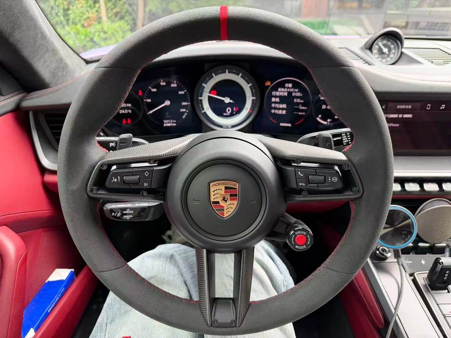 Porsche 992 Carrera Sport Design Steering Wheel