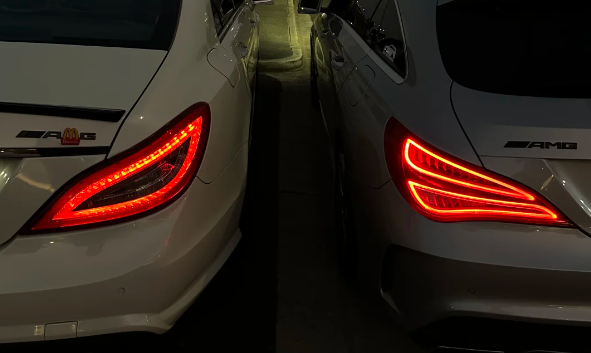 Mercedes-Benz LED Tail Lights custom LED lighting system by YUNZ AUTO
