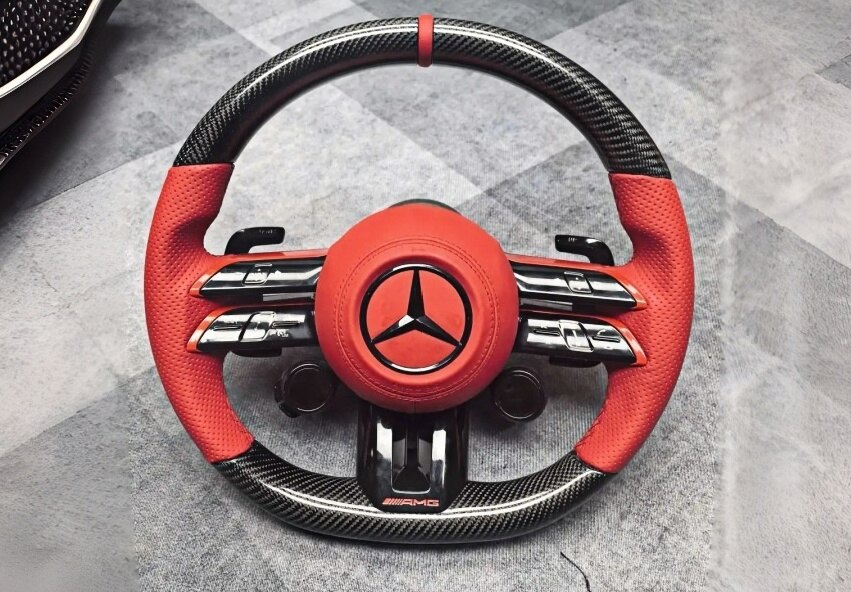 Mercedes-Benz W223 S-Class steering wheel