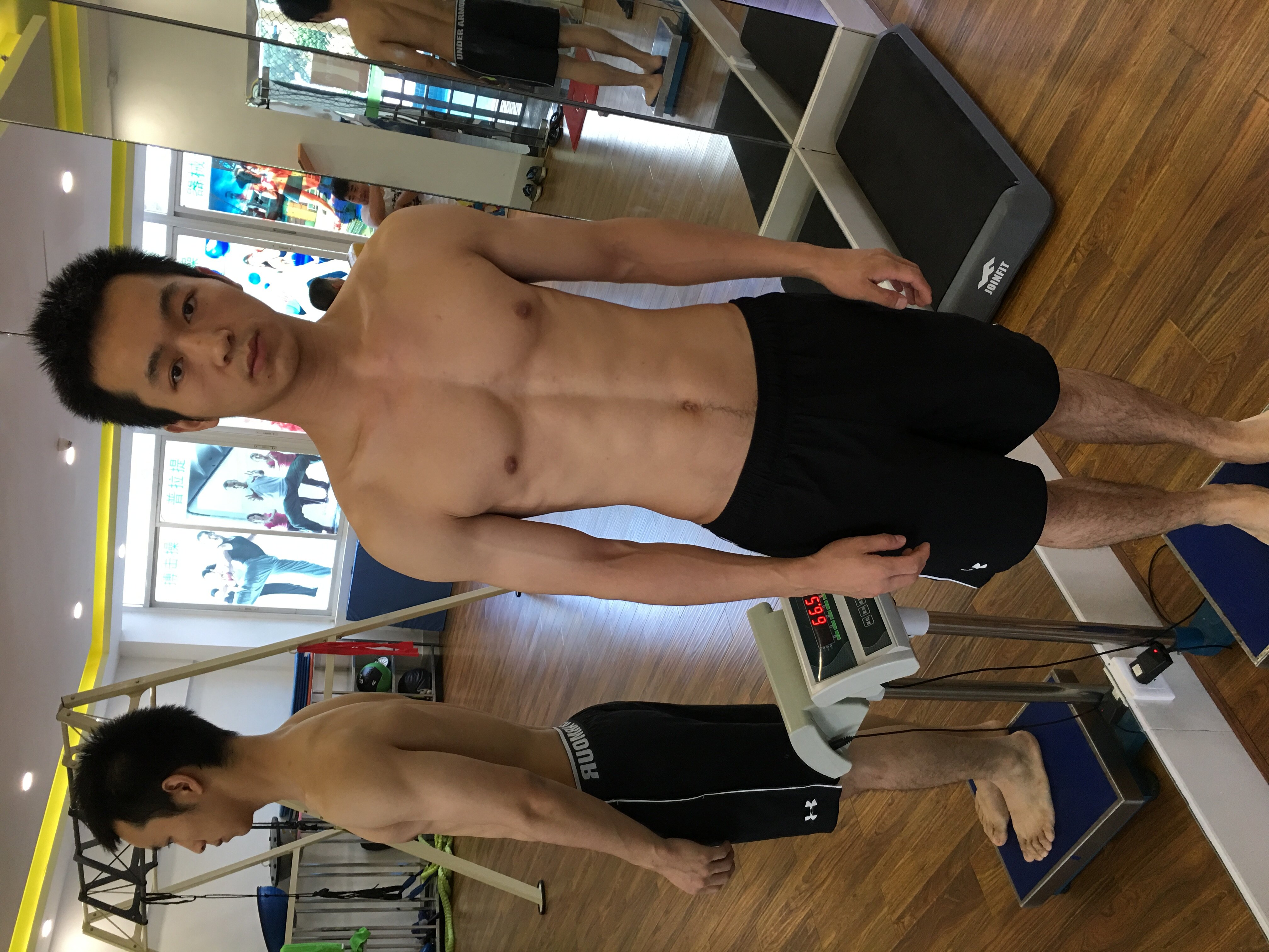训练前