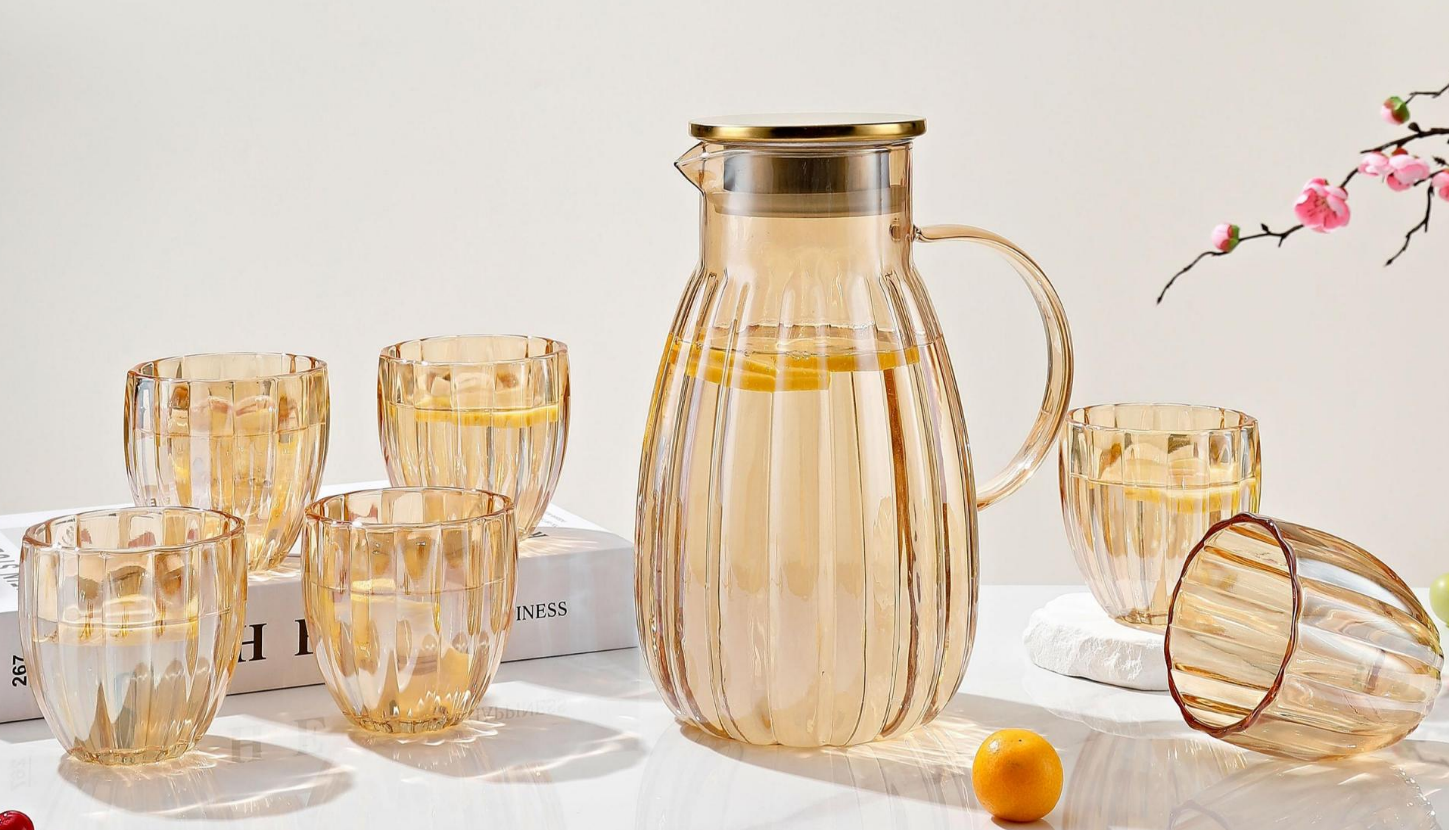High-borosilicate Pitcher Set