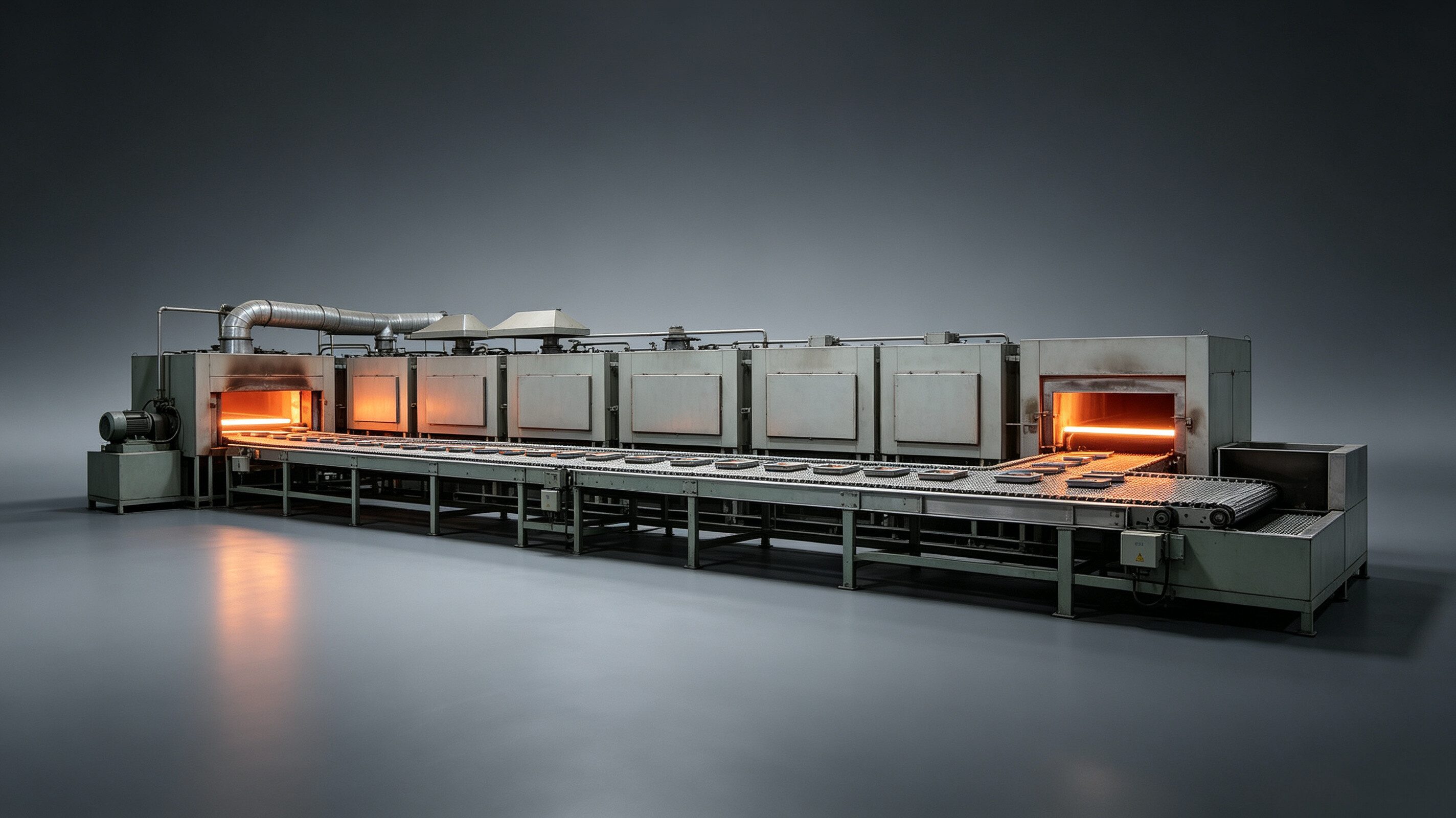Continuous Mesh Belt Furnace