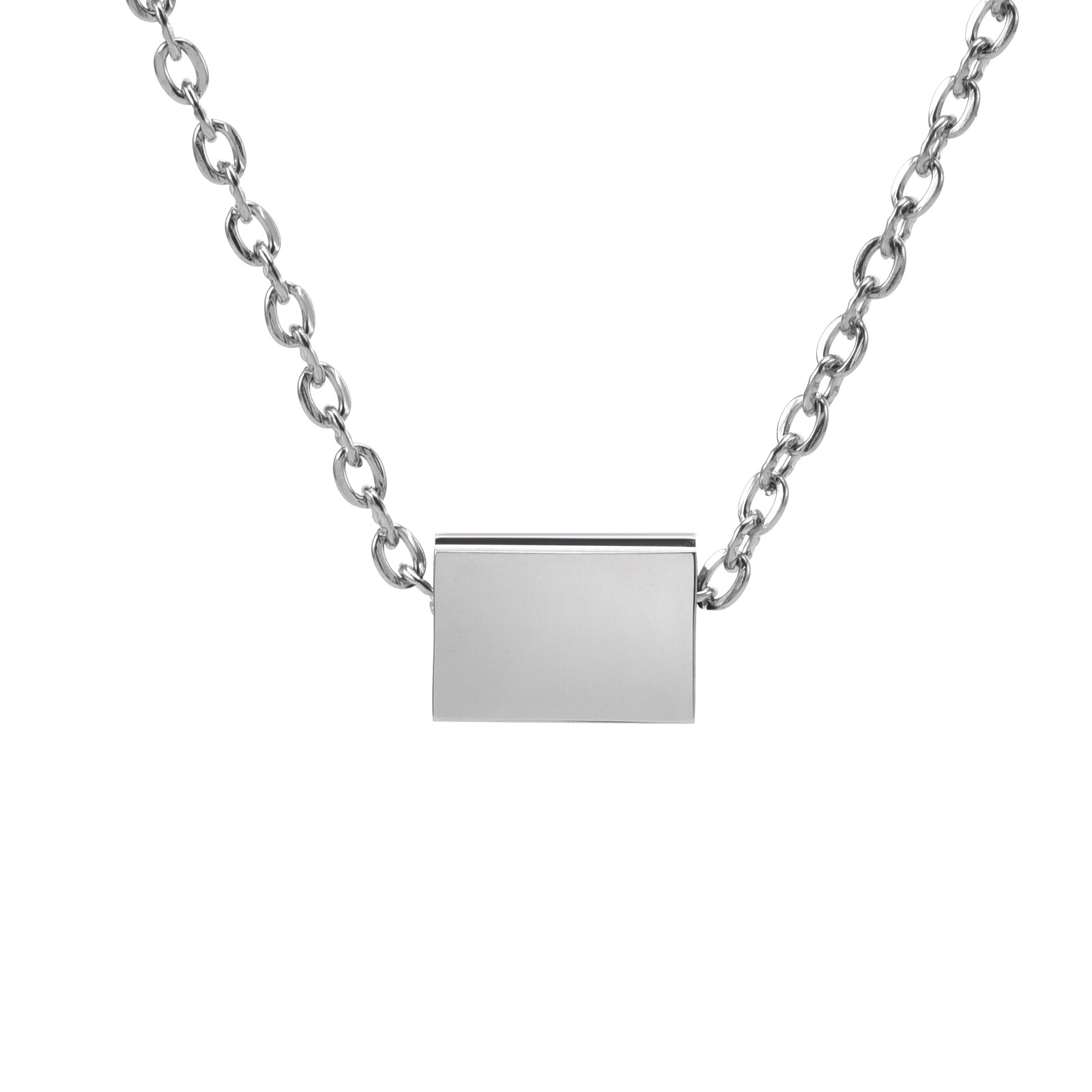 Rectangle Bar Necklace