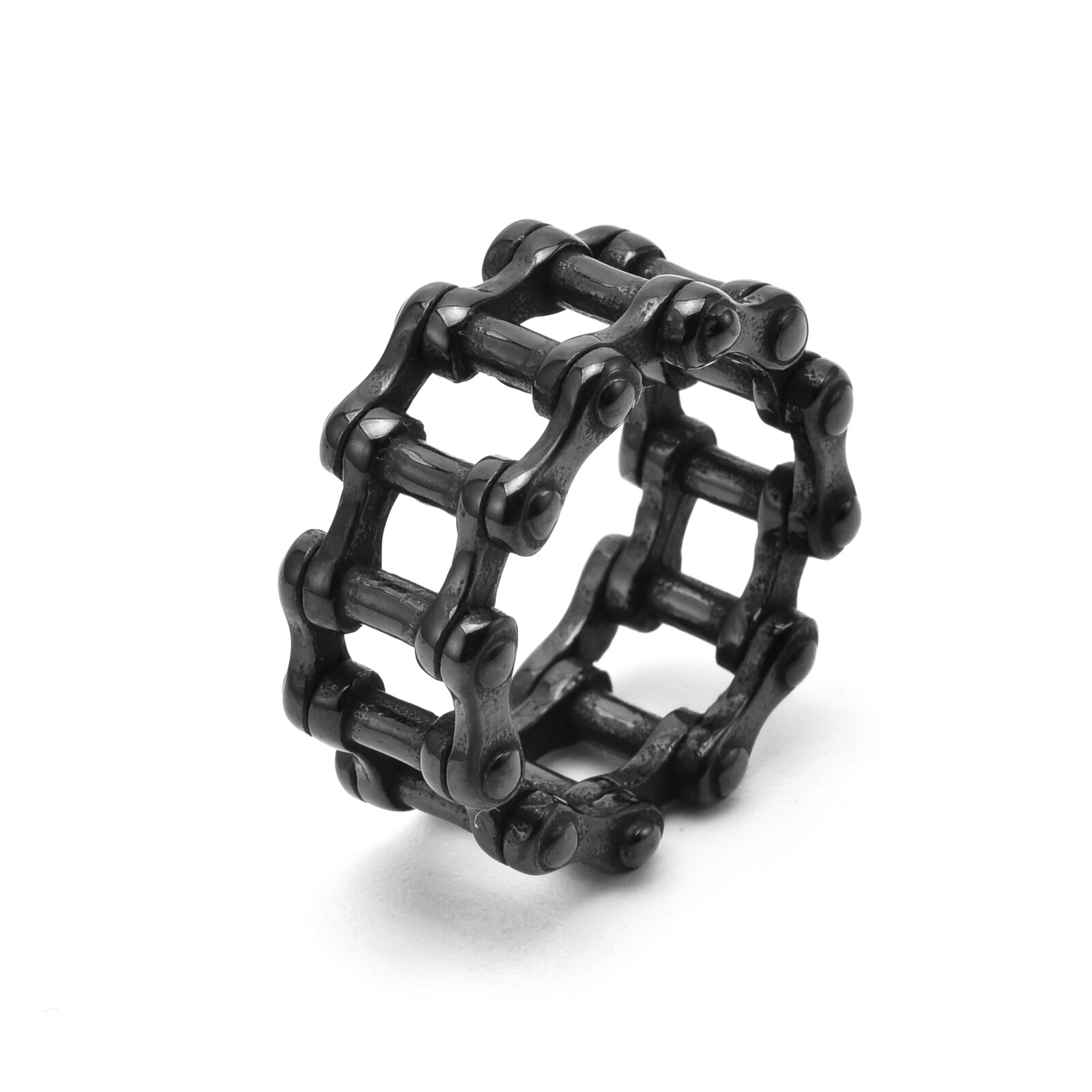 Chain Link Ring (Black)