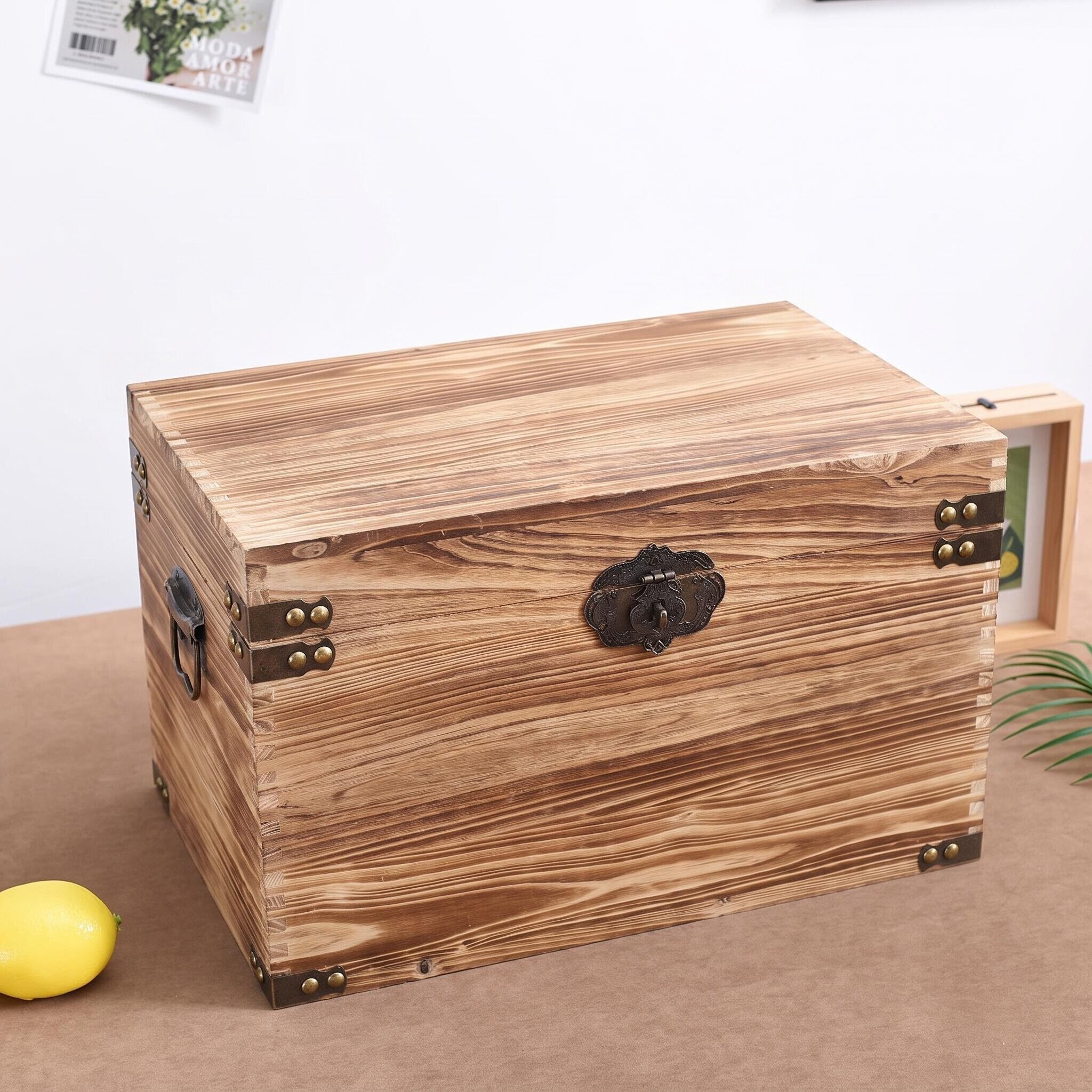 轻烤杉木箱子 - 图4