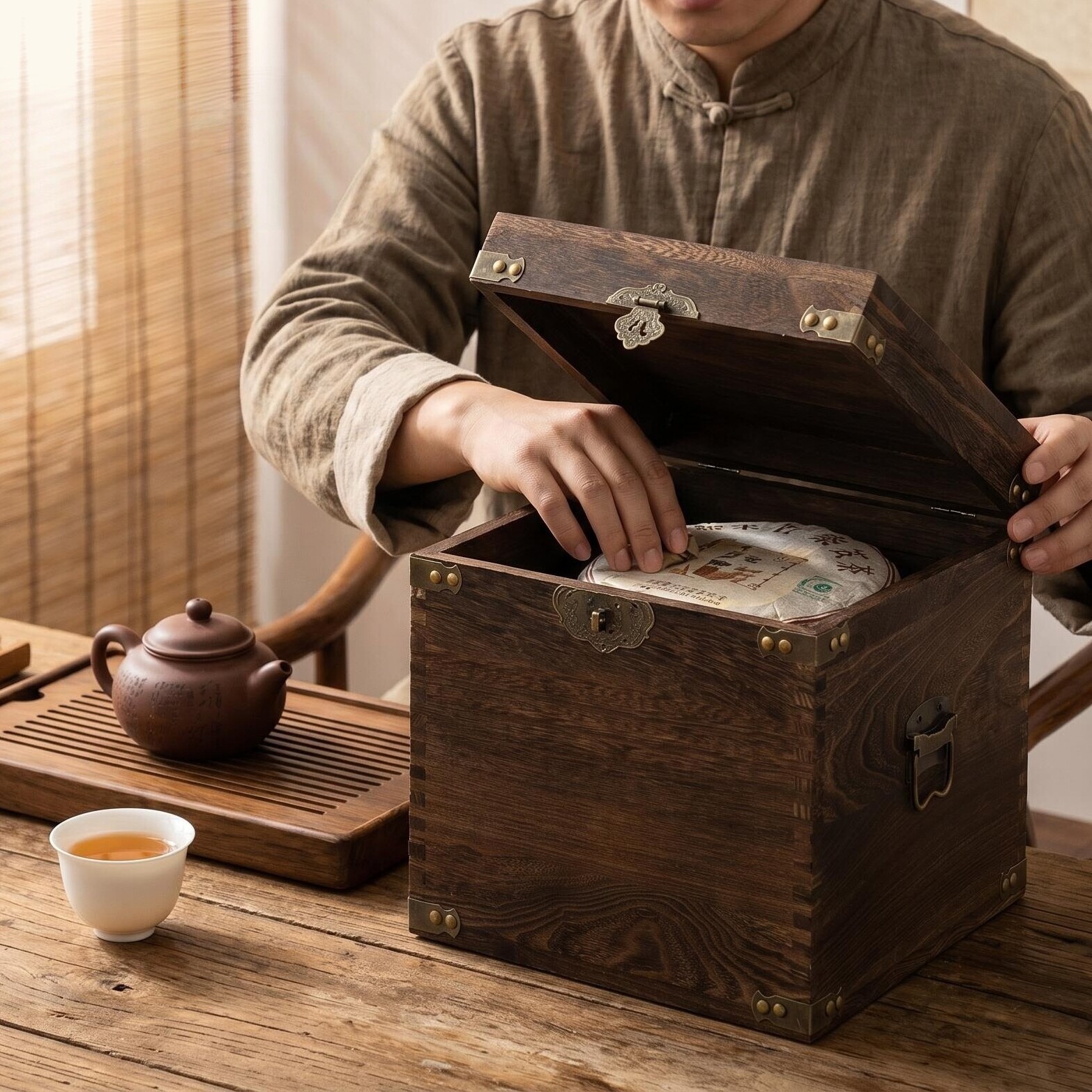 茶饼茶叶收纳