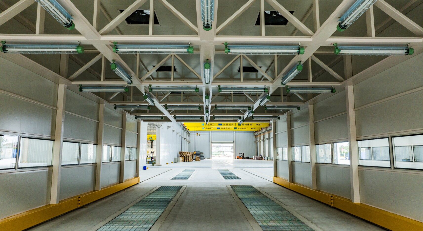 Integrated Blasting, Painting & Curing Platform