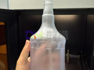 3D-Printed Wine Bottle Packaging – Glass-Like Finish, Embossed-Level Precision