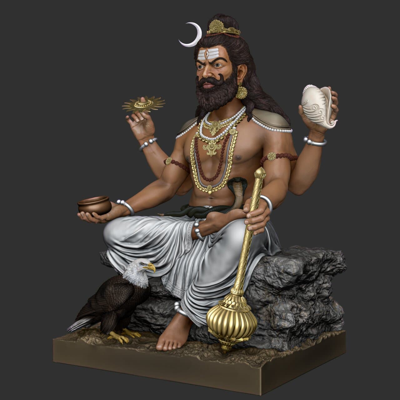 Cultural & Creative Sculpture - Shuzao Technology SLA 3D Printer: The Professional Choice for Crafting Cultural & Creative Sculptures. Case Image 2