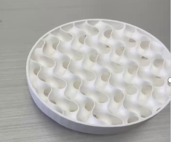 Why use 3 D printing for designing complex ceramic flow channels?