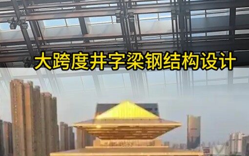 井字梁大跨度钢结构设计