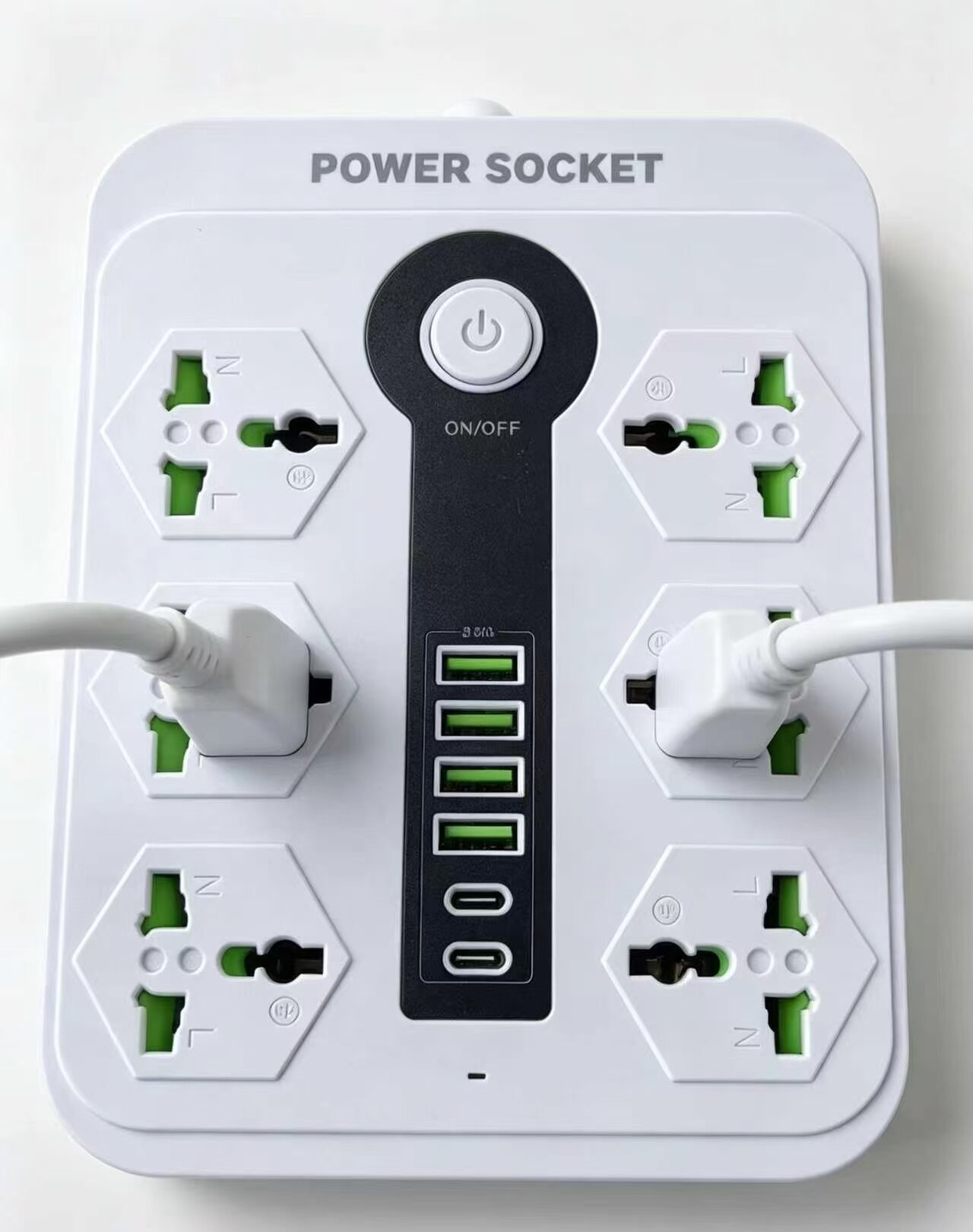 Multi-port Fast Charging Desktop Socket 3