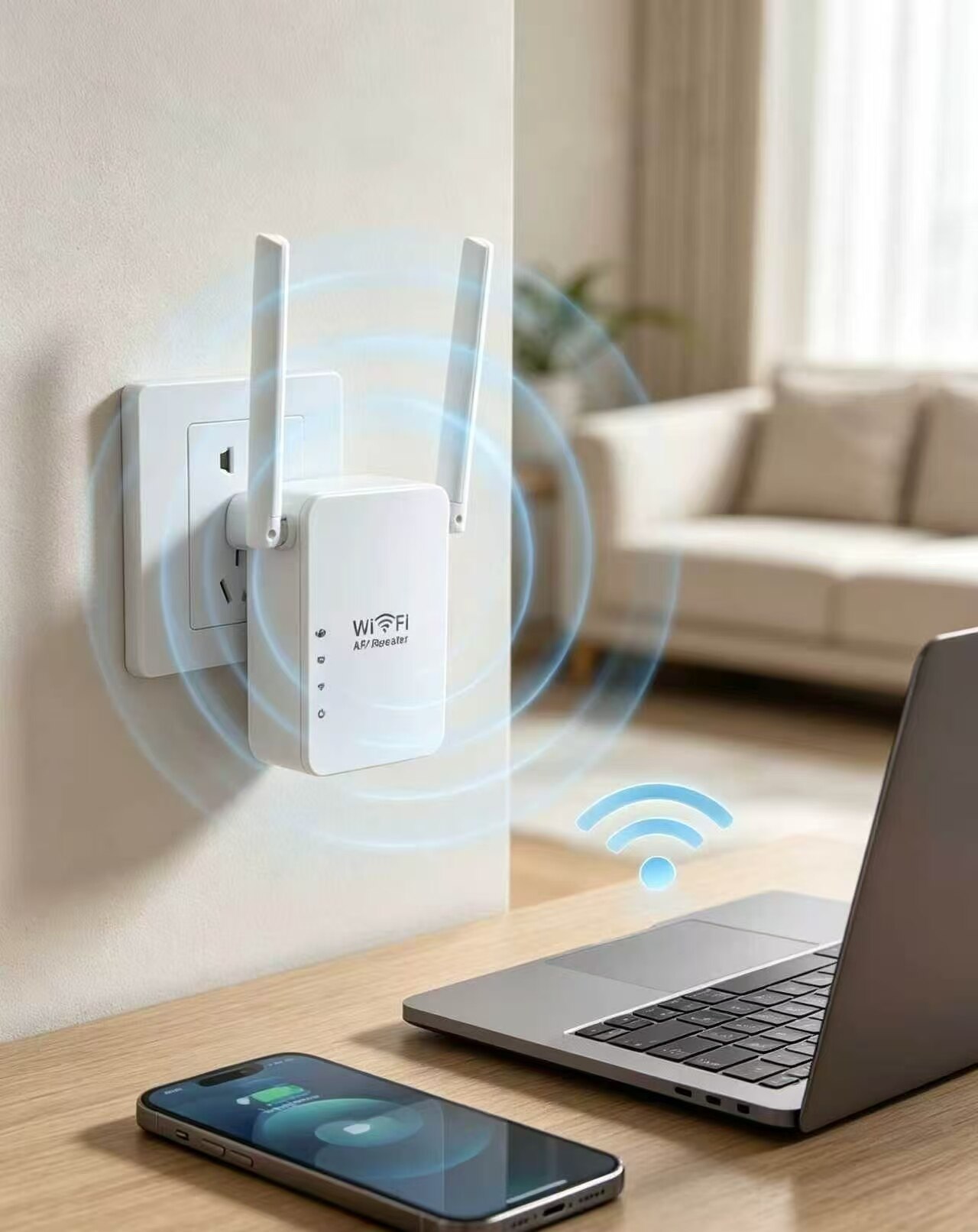 Pure White Dual-Wing Signal Booster 4