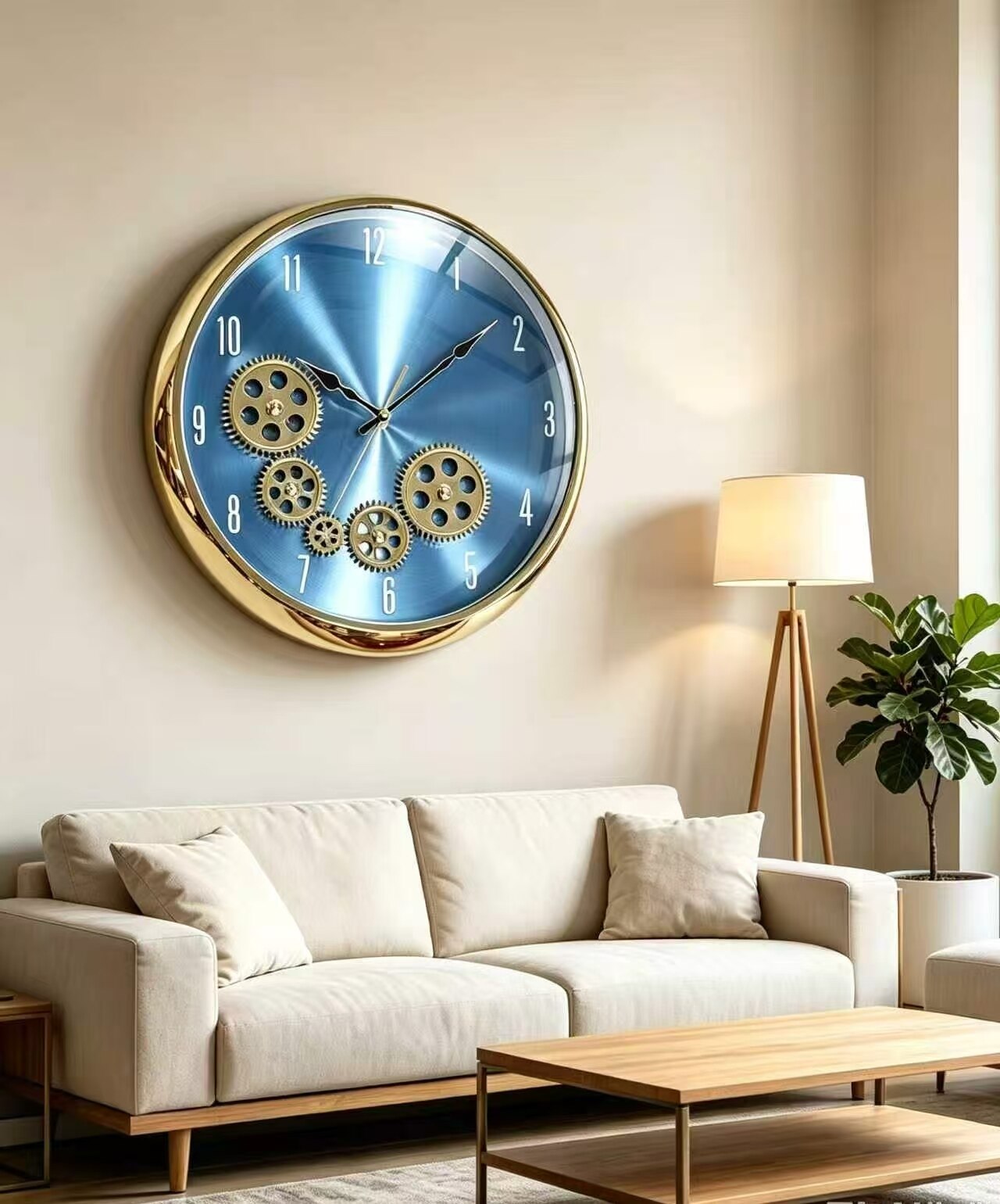Vibrant Gear Silent Wall Clock 3