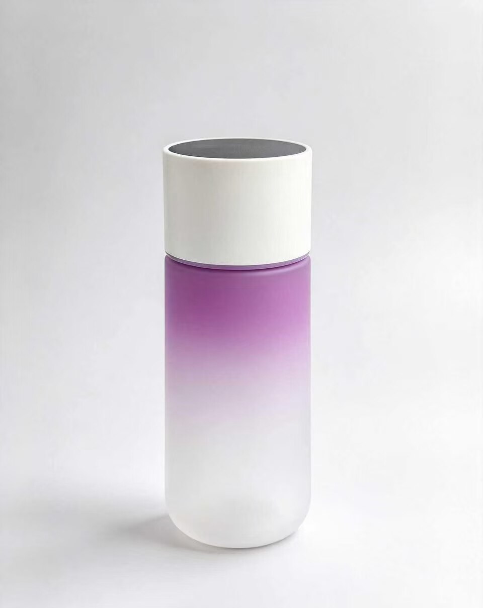 Dreamy Purple Clay Travel Mug
