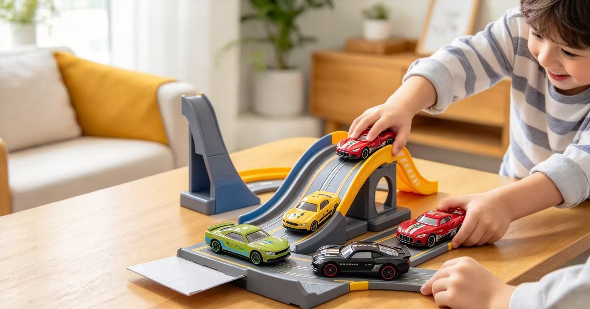 5-Pack Die-Cast Car Set for Kids 2