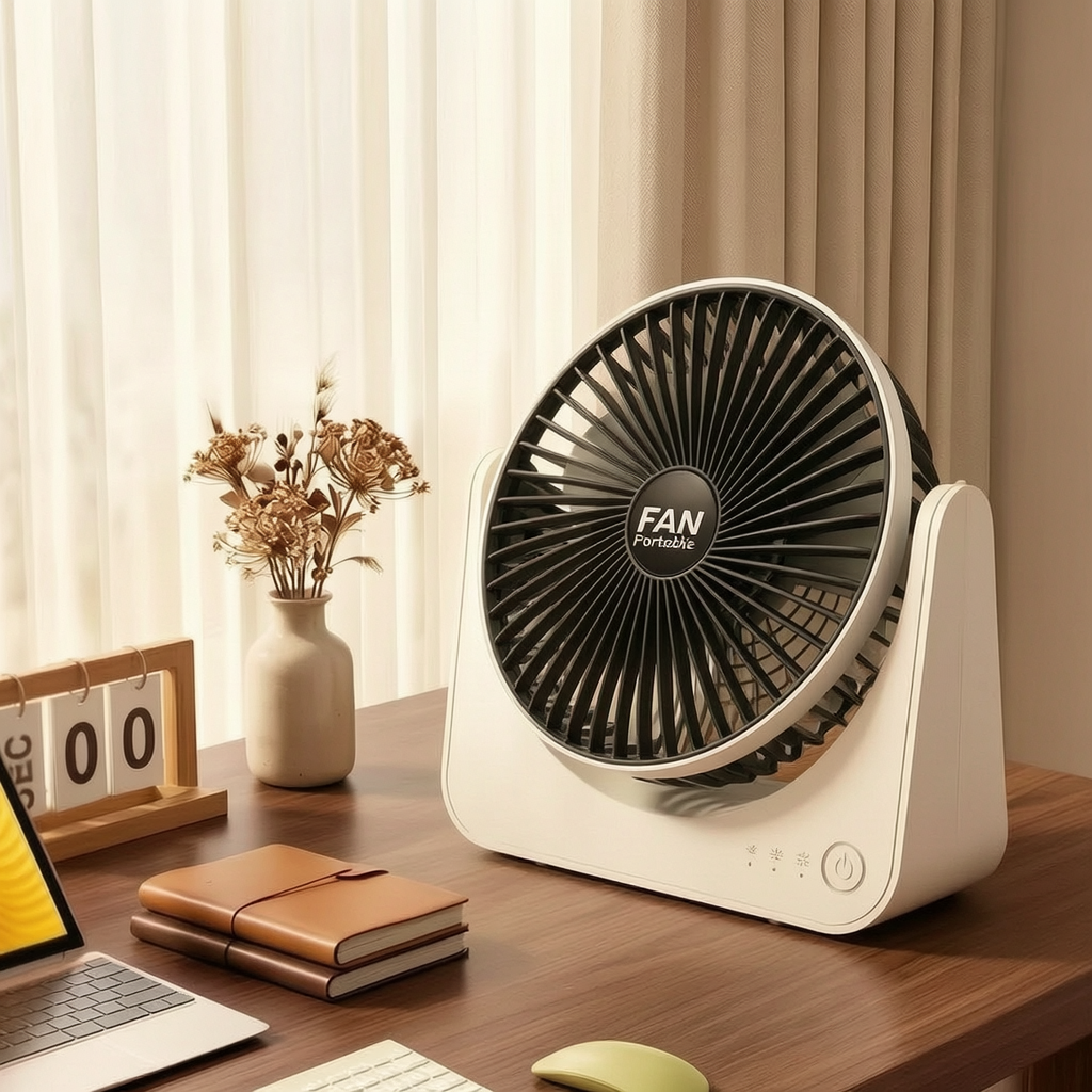 Desktop Digital Display Fan 3