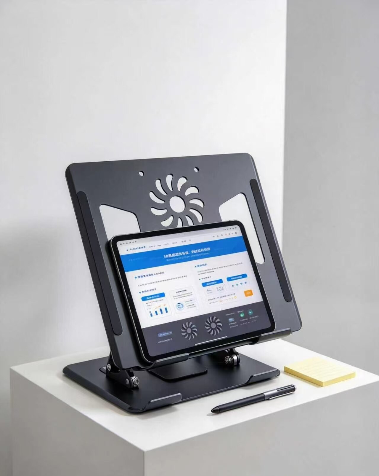 Obsidian Swivel Tablet Stand 5