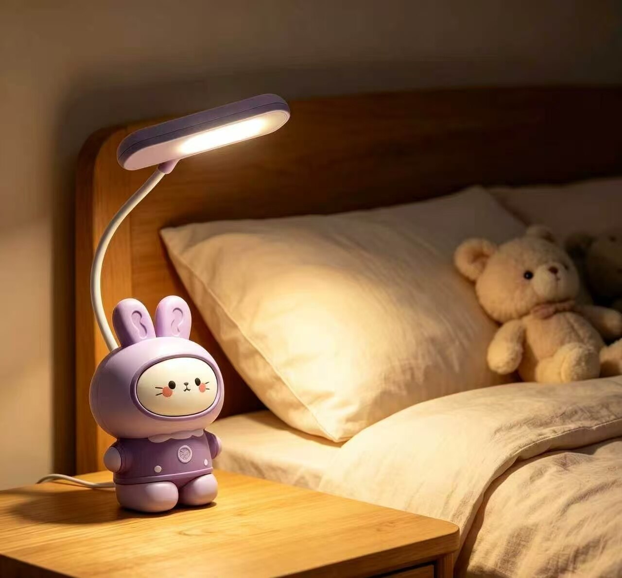 Purple Rabbit Eye-Care Lamp 3